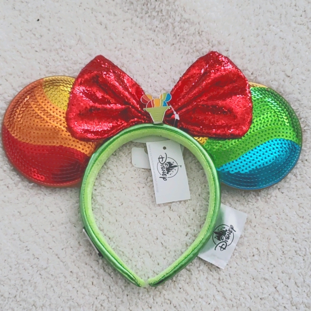 Loungefly Aulani Shave Ice Mickey Ears headband